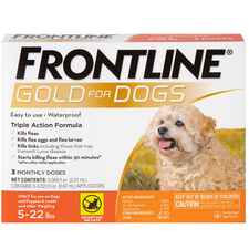 Frontline Gold 3 pk Dog Small 5-22 lbs-product-tile
