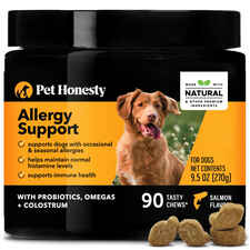 Pet Honesty Allergy Support Salmon Flavored Soft Chews Allergy & Immune Supplement for Dogs-product-tile