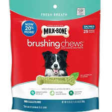 Milk-Bone® Brushing Chews® Fresh Breath Daily Dental Treats – Small/Medium-product-tile