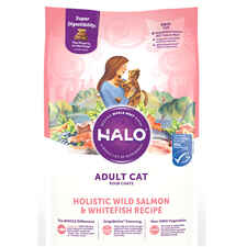 Halo Adult Holistic Wild Salmon & Whitefish Recipe Dry Cat Food-product-tile