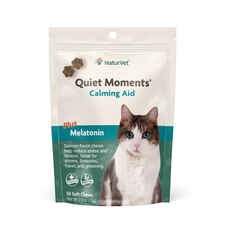 NaturVet Quiet Moments Calming Aid Plus Melatonin Supplement for Cats-product-tile