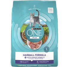 Purina ONE Advanced Nutrition Hairball Formula Dry Cat Food-product-tile