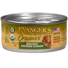 Evangers Organics Braised Chicken Dinner Wet Cat Food-product-tile