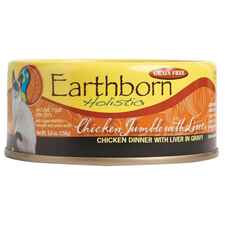 Earthborn Holistic Grain Free Chicken Jumble with Liver Canned Cat Food-product-tile
